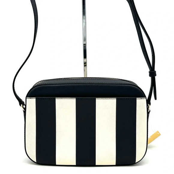 Michael Kors Large EW Zip Chain Xbody Crossbody Bag Black Multi - Picture 5 of 12